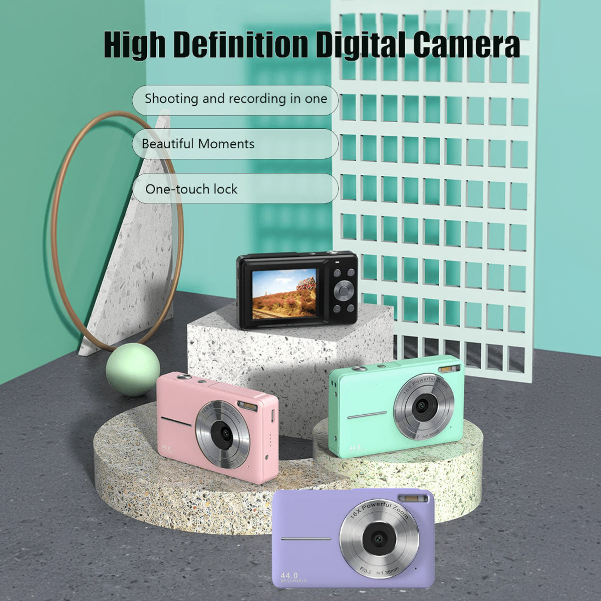 FunShot HD Digital Camera 32G Memory Card