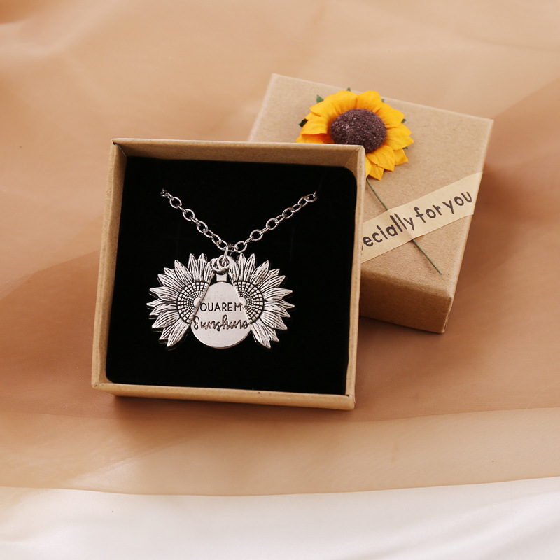 Sunshine Sunflower Necklace