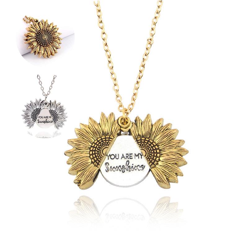 Sunshine Sunflower Necklace