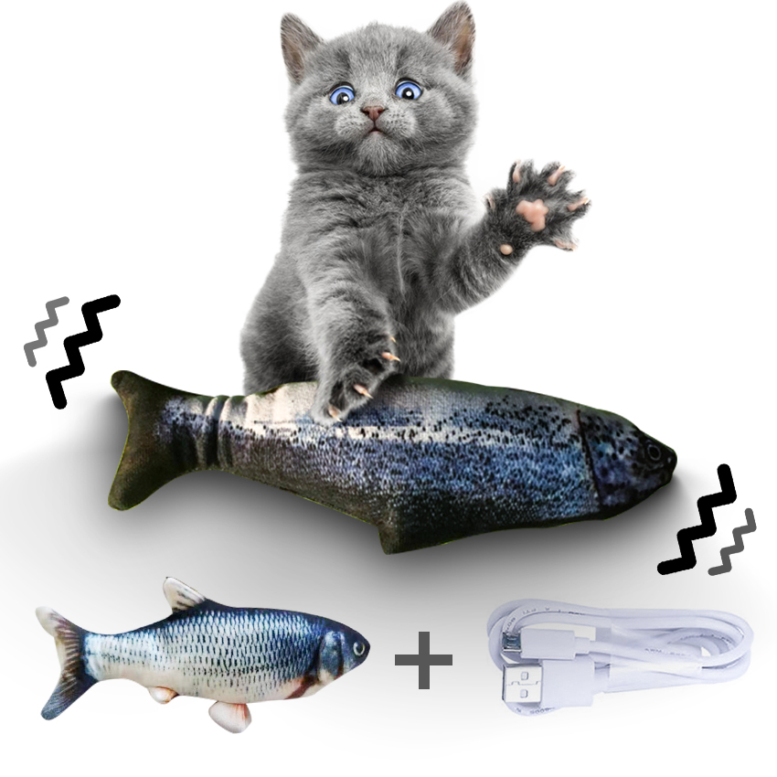 WiggleFish Cat & Dog Interactive Toy