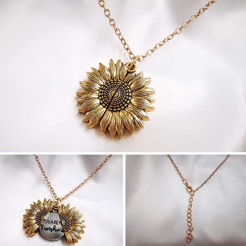 Sunshine Sunflower Necklace