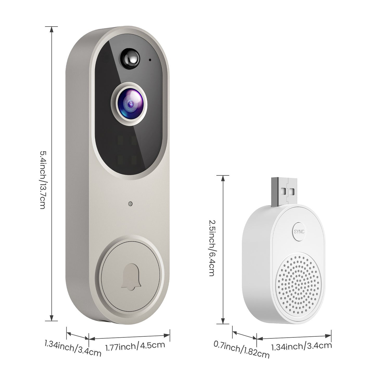 WizDoor WiFi Wireless Doorbell