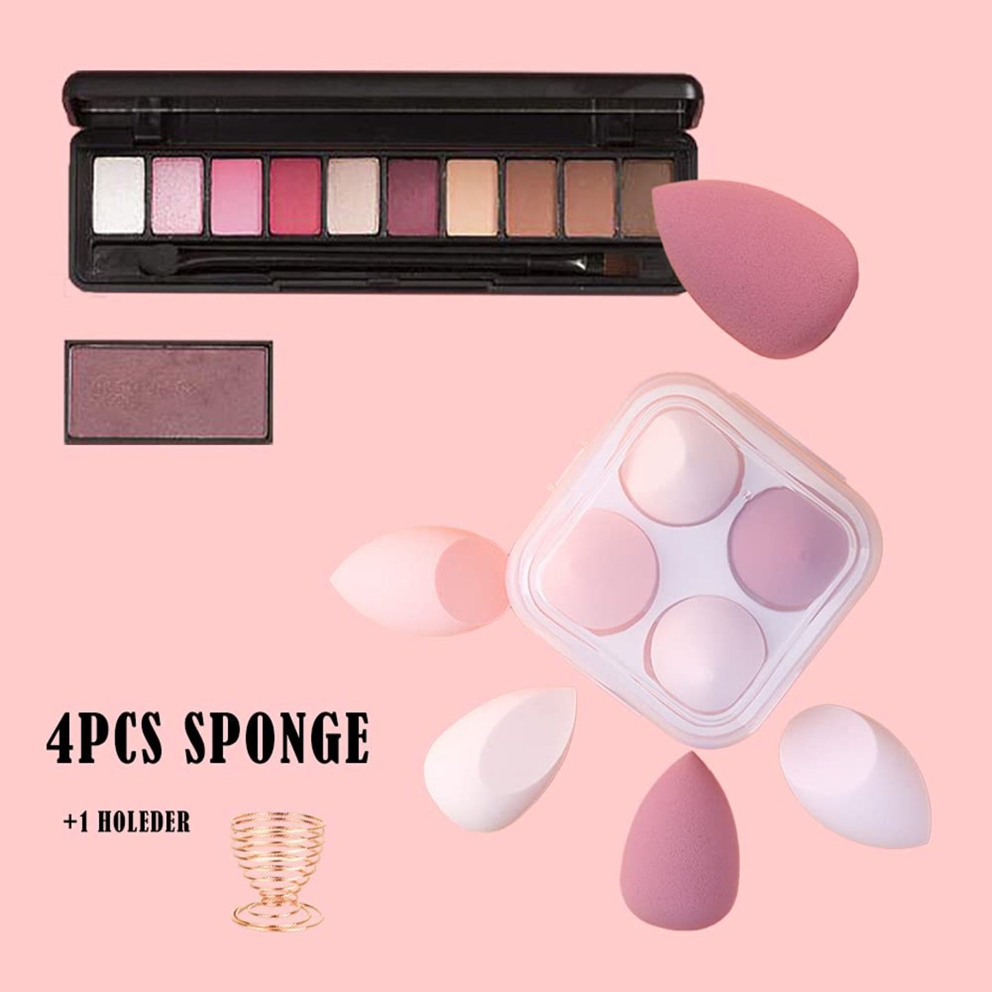Makeup egg box