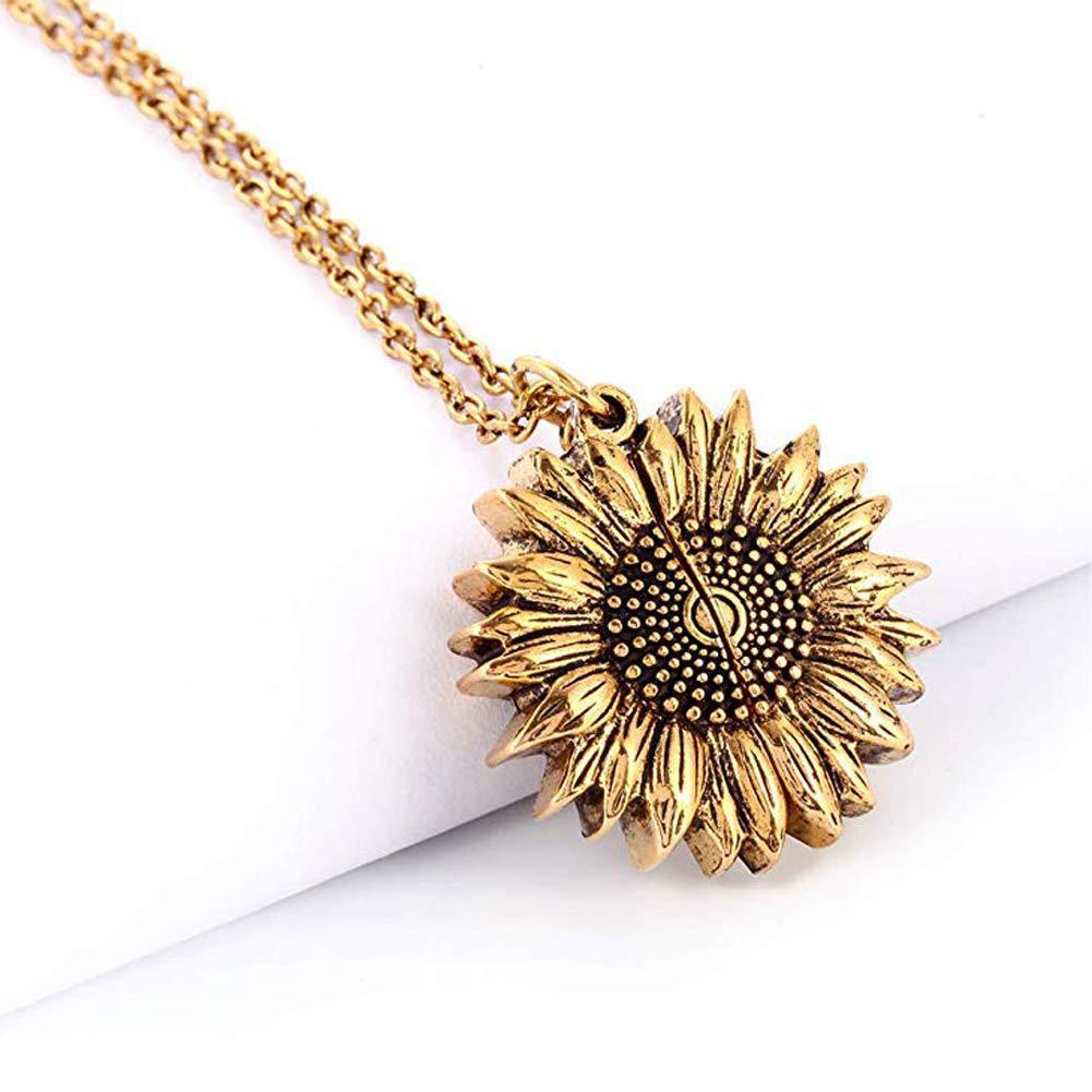 Sunshine Sunflower Necklace