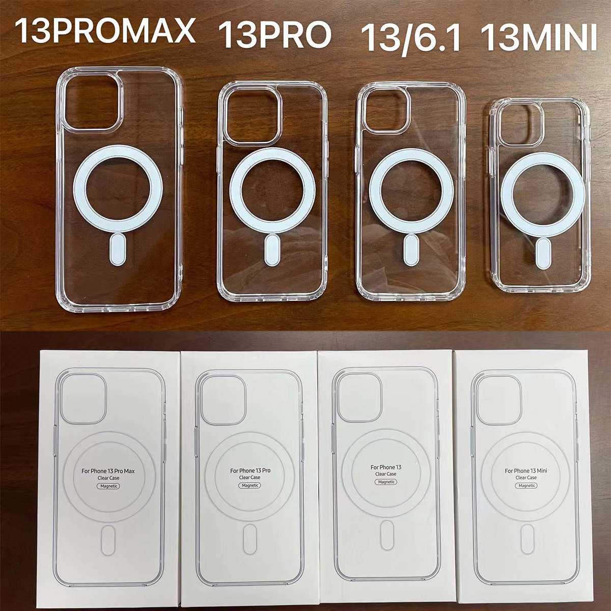 iMagSafe Clear Magnetic iPhone Case