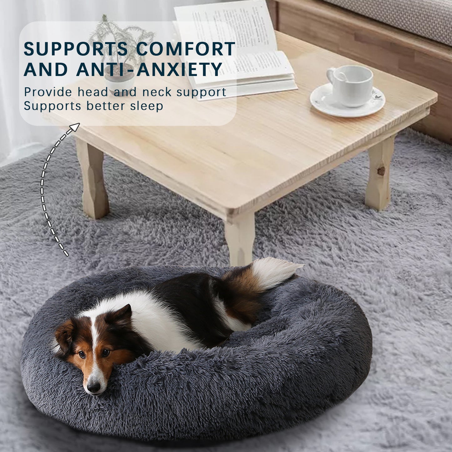 Snuggle Haven: Cozy Pet Bed