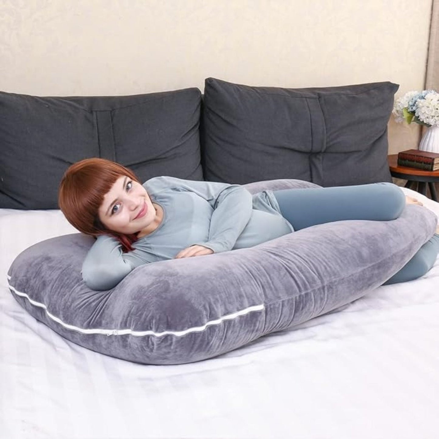 Cool Comfort Pregnancy Pillow