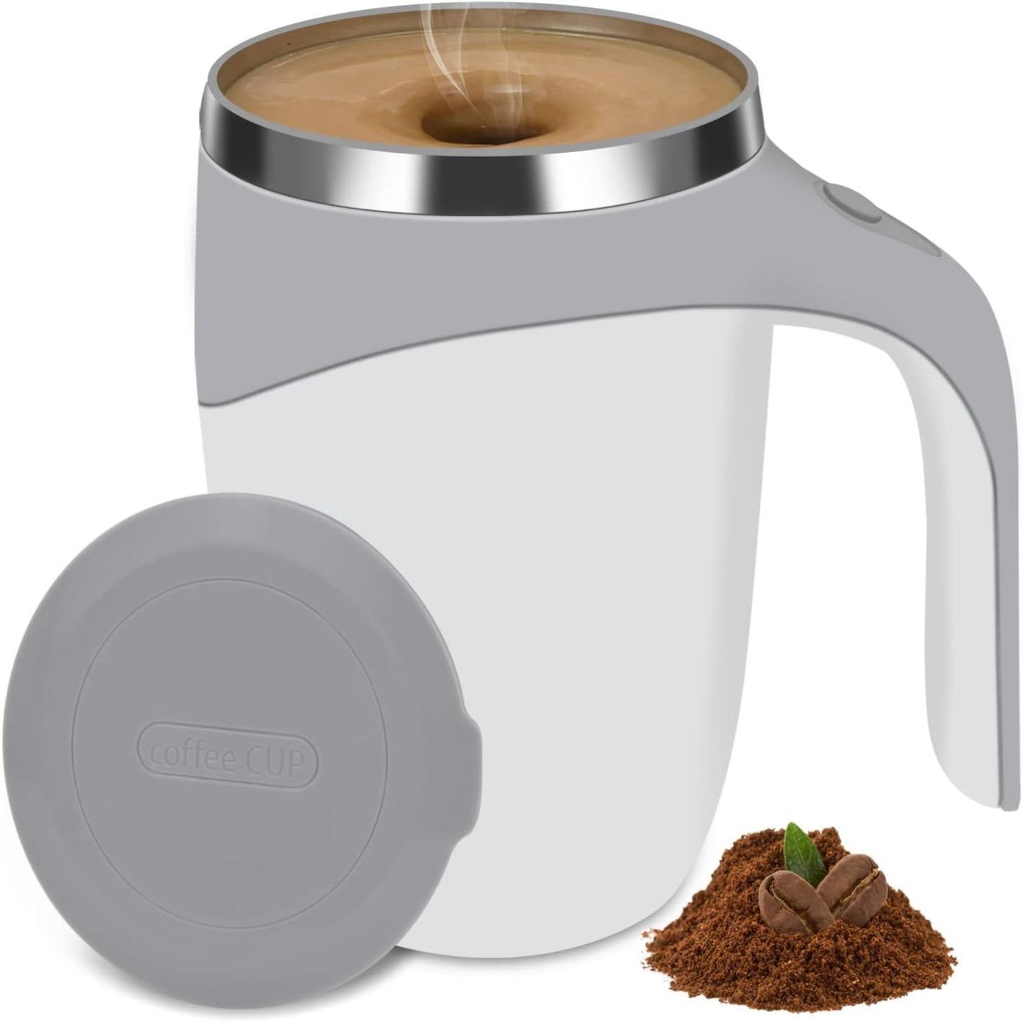 Automatic Magnetic Stirring Coffee Mug, Self Stirring Coffee Mug, Rechargeable Automatic Stirring Coffee Mug Office, Electric High Speed Mixing Cup Household for Coffee Milk Tea
