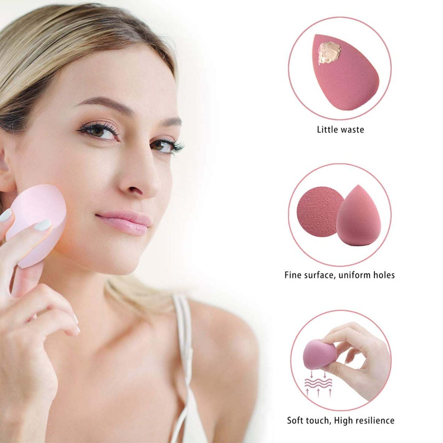 Makeup egg box