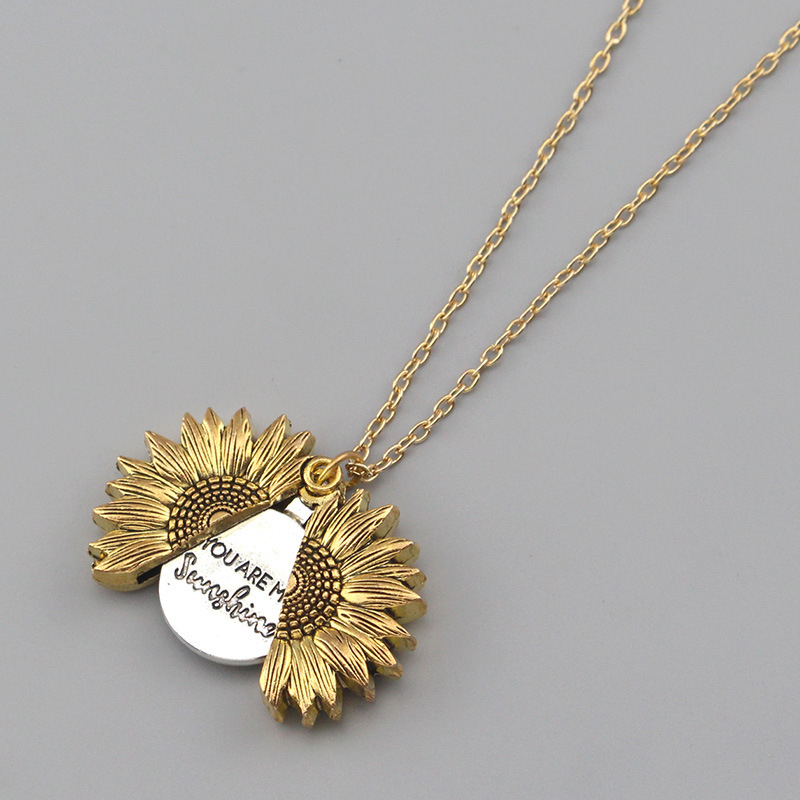 Sunshine Sunflower Necklace
