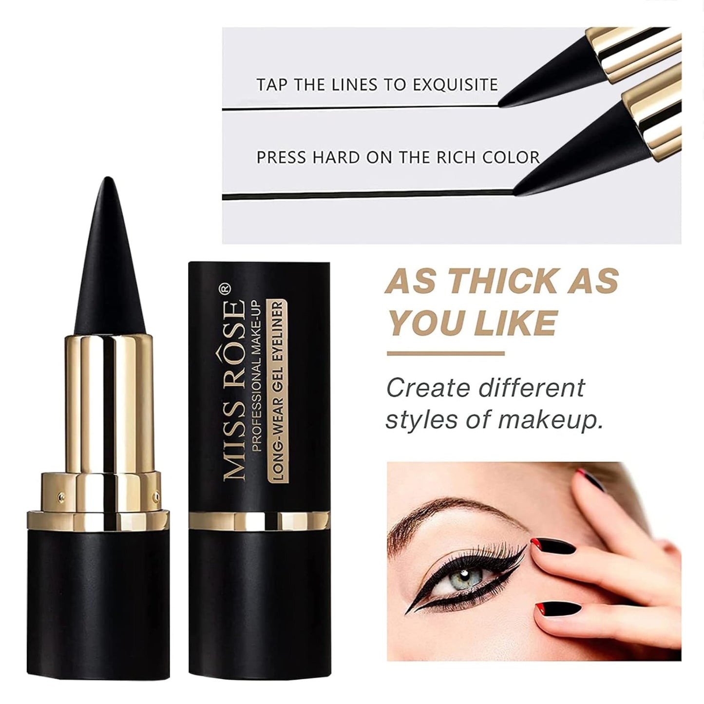 Waterproof Black Eyeliner