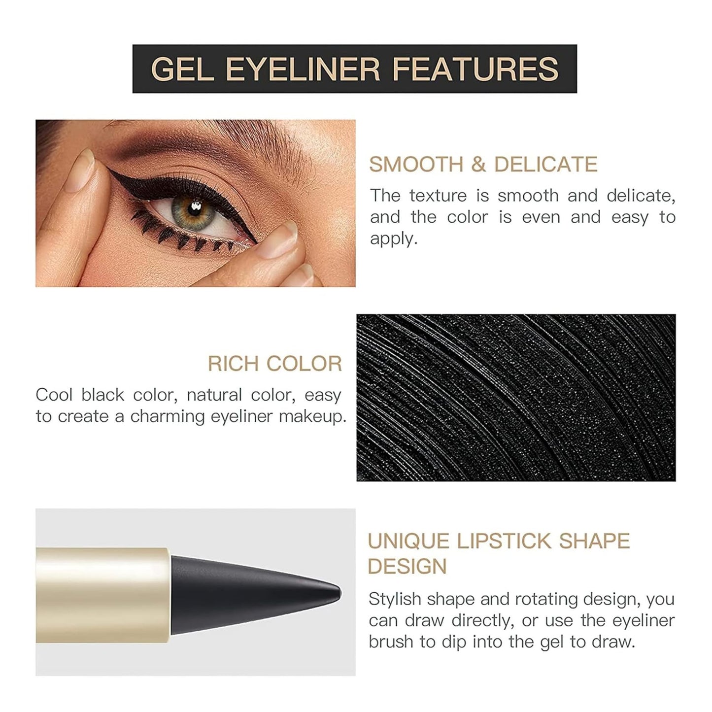 Waterproof Black Eyeliner
