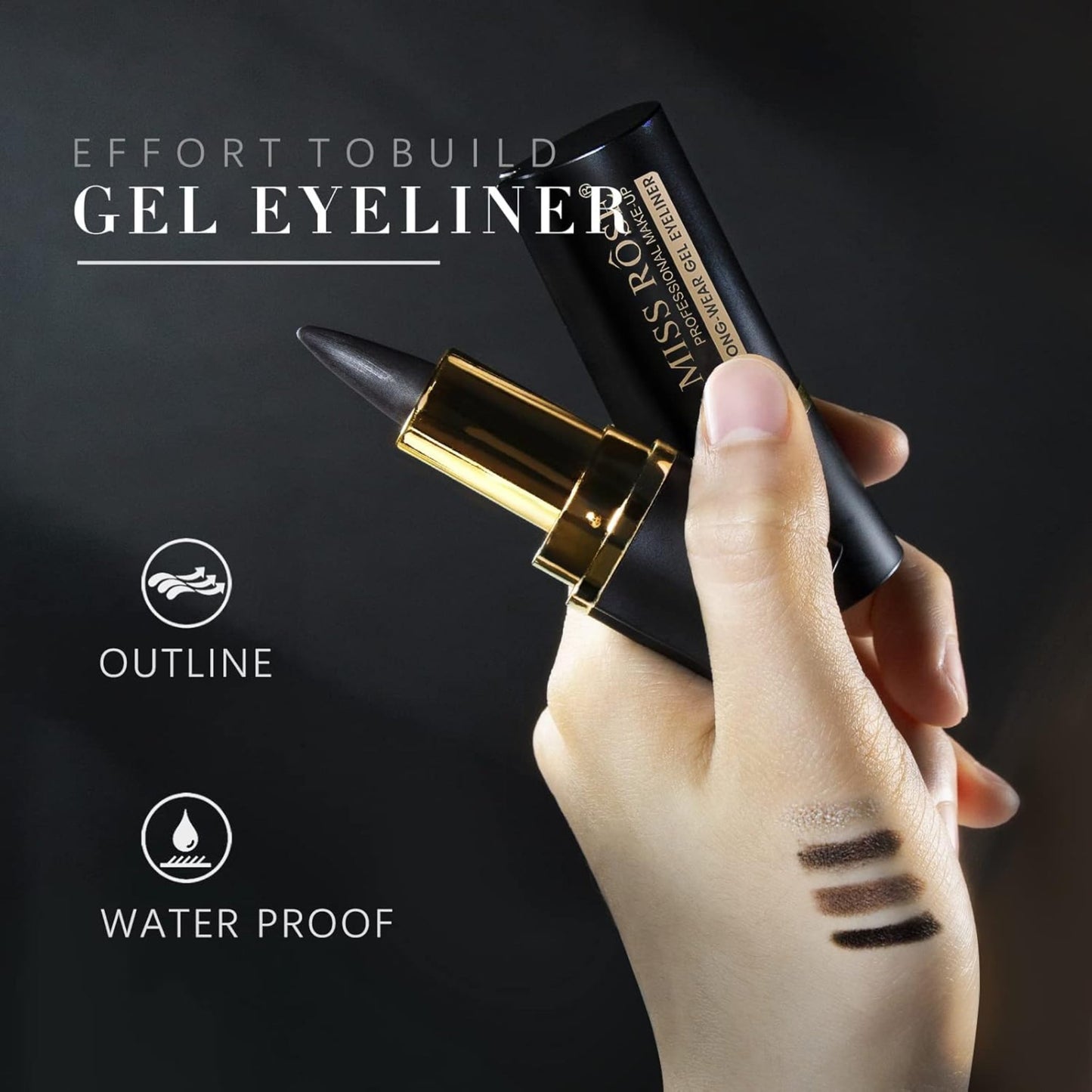 Waterproof Black Eyeliner