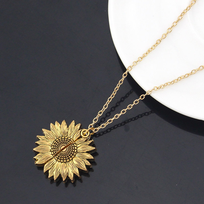 Sunshine Sunflower Necklace