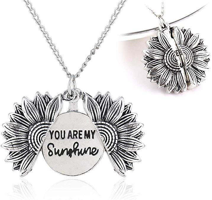 Sunshine Sunflower Necklace