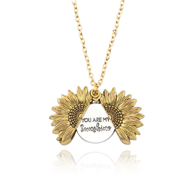 Sunshine Sunflower Necklace