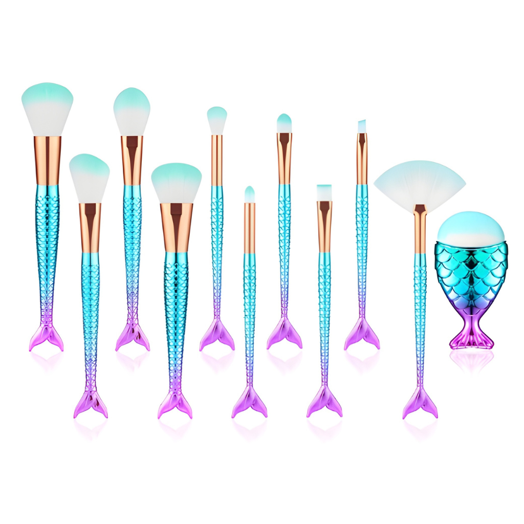 Magical Mermaid Makeup Brushes