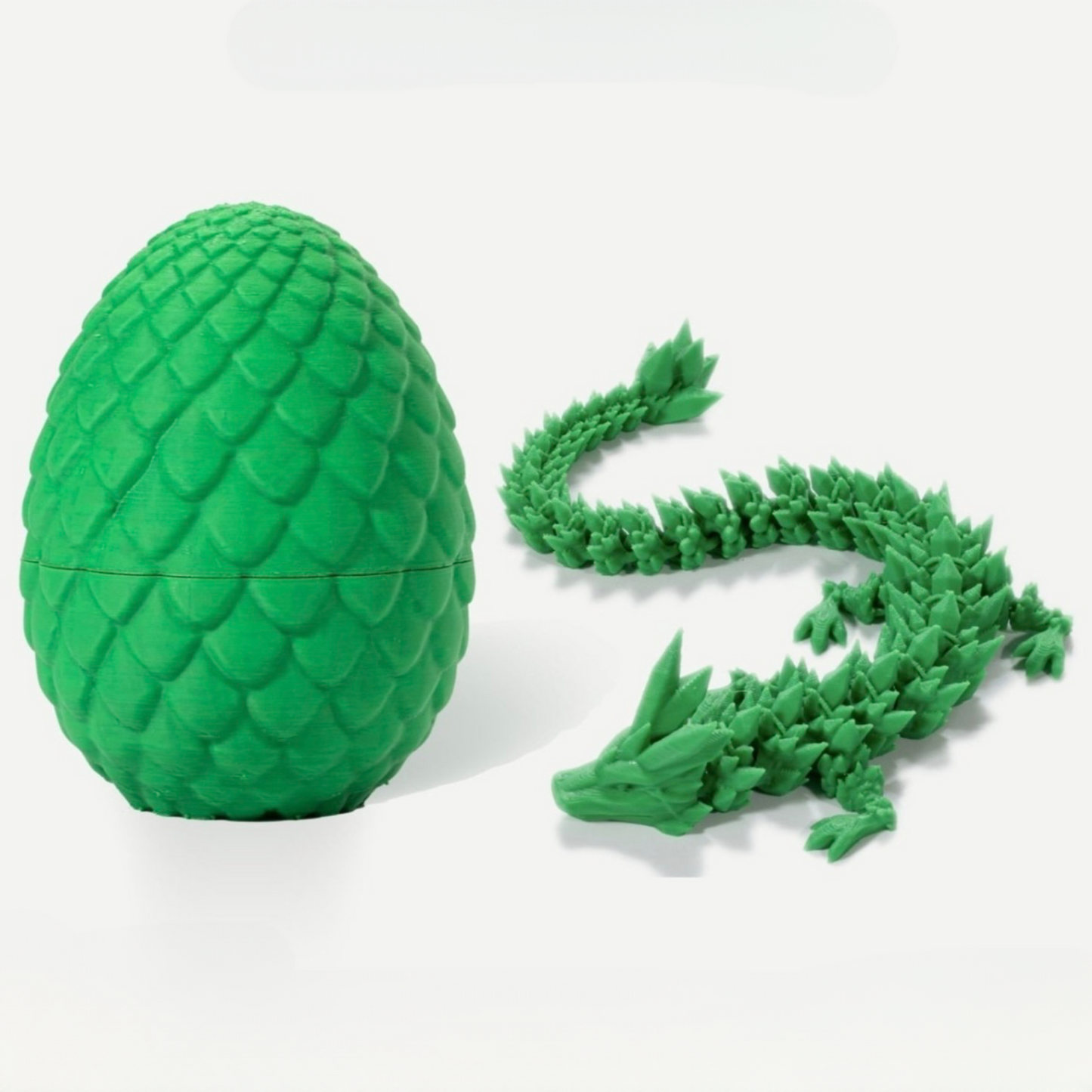 3D Printed Dragon Egg, Mystery Crystal Dragon Egg Fidget Toys Surprise, Easter Eggs Articulated Crystal Dragon Eggs with Dragon Inside