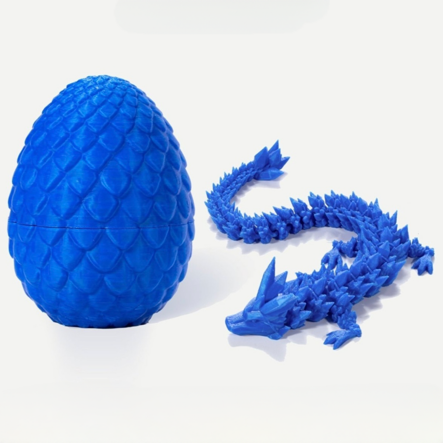 3D Printed Dragon Egg, Mystery Crystal Dragon Egg Fidget Toys Surprise, Easter Eggs Articulated Crystal Dragon Eggs with Dragon Inside