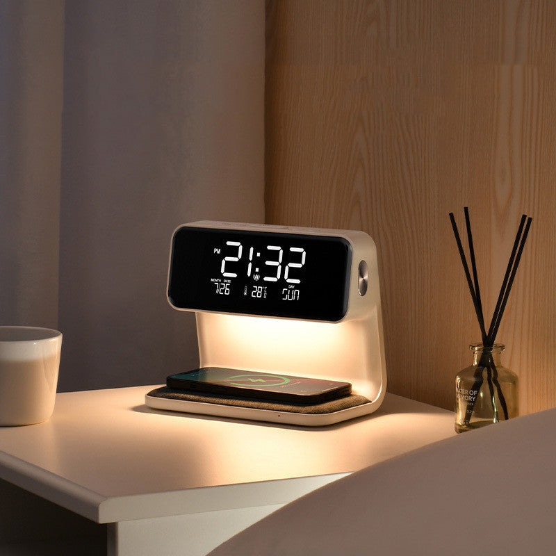 Reloj despertador con carga inalámbrica 3 en 1 BedGlow