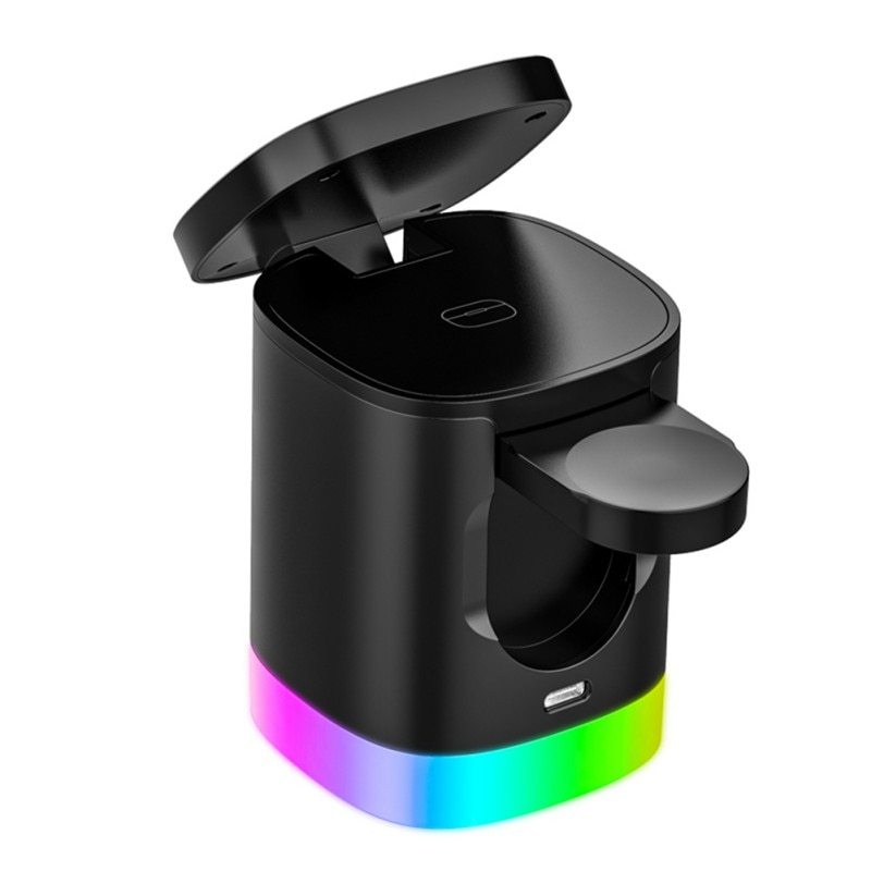 VoltMag 3-in-1 RGB Magnetic Wireless Charging Station