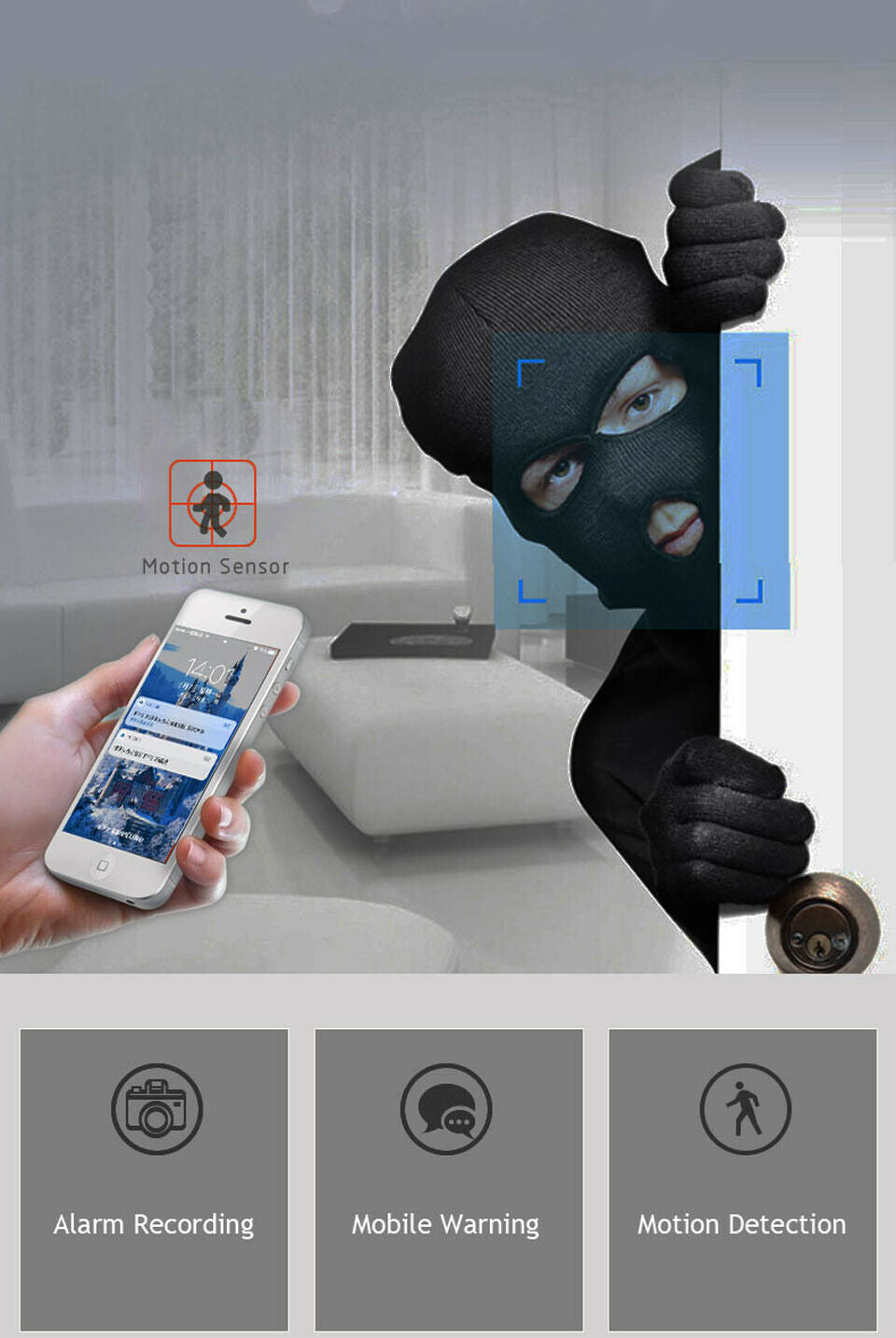 HomeWatch Pro WiFi Wireless Security Camera