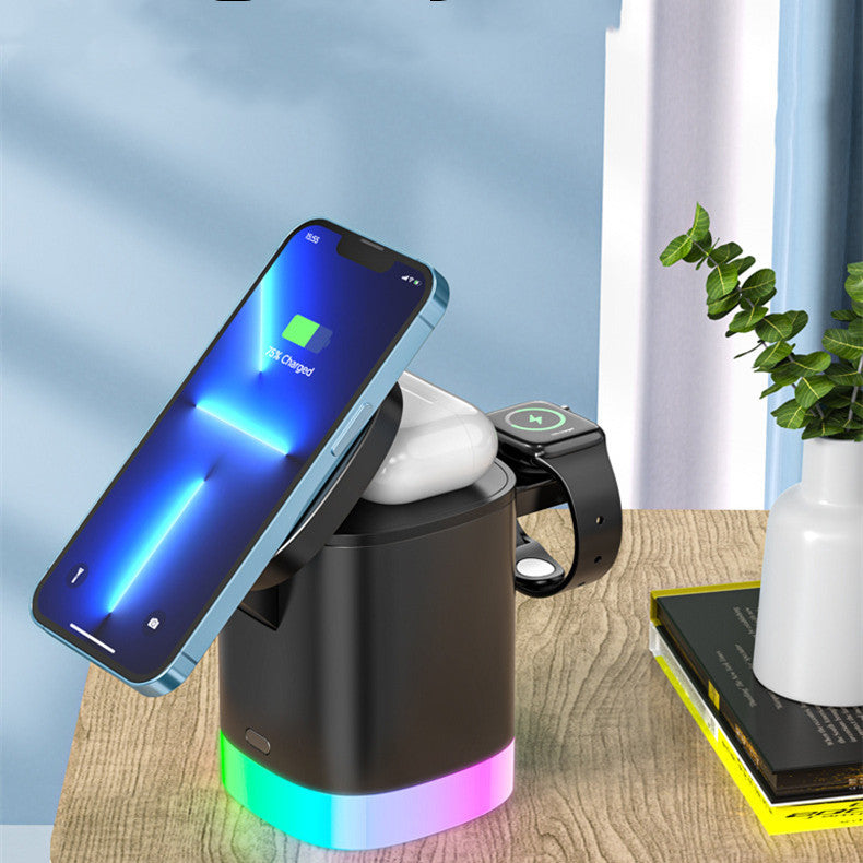 VoltMag 3-in-1 RGB Magnetic Wireless Charging Station