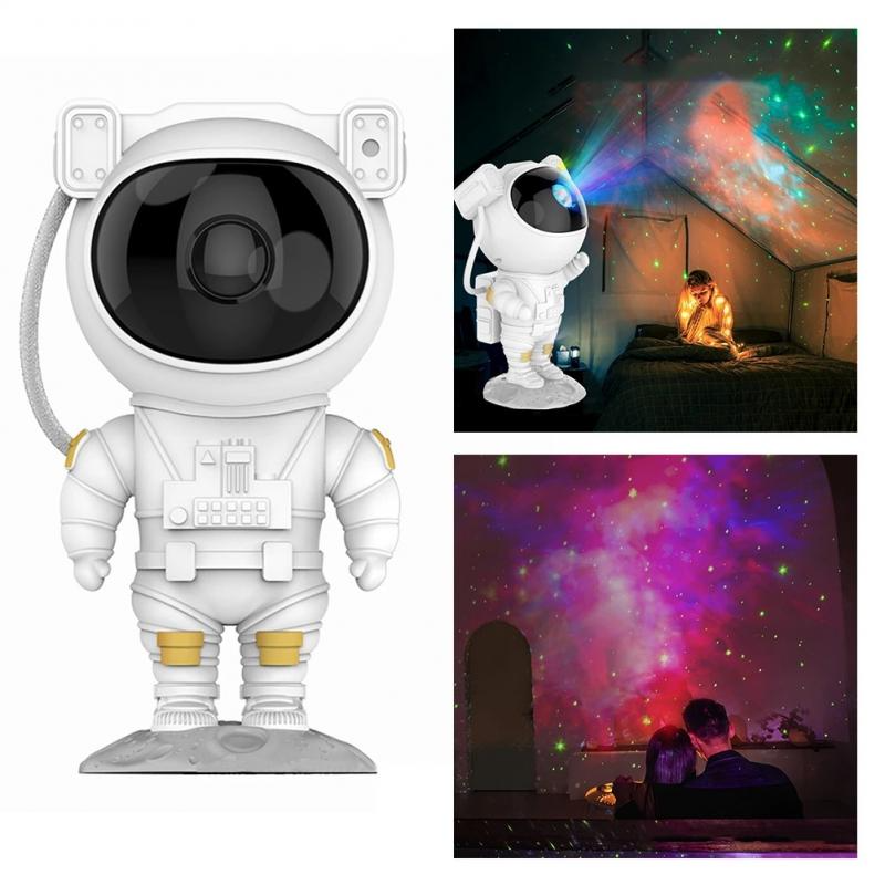 Starlit Dreams Astronaut Night Light Projector