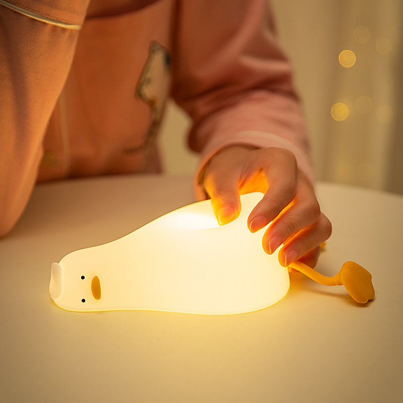 Finn's Cozy Glow Duck LED Night Light