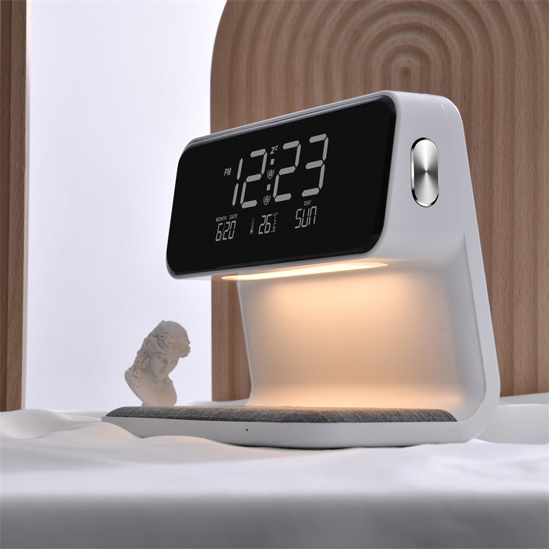 Reloj despertador con carga inalámbrica 3 en 1 BedGlow