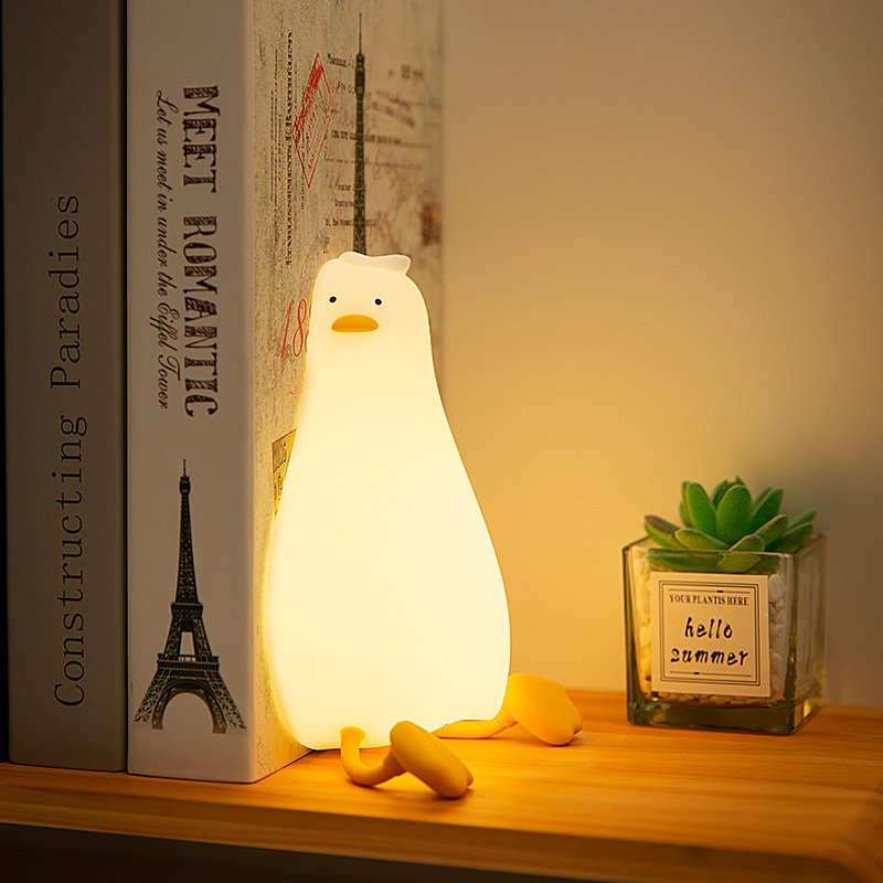 Finn's Cozy Glow Duck LED Night Light