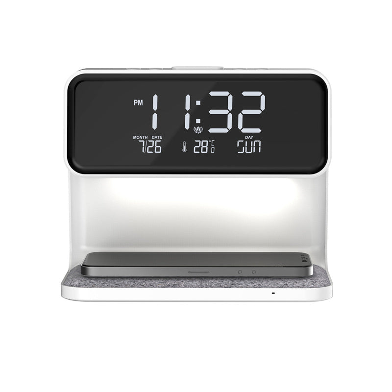 Reloj despertador con carga inalámbrica 3 en 1 BedGlow