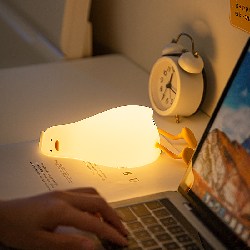 Finn's Cozy Glow Duck LED Night Light