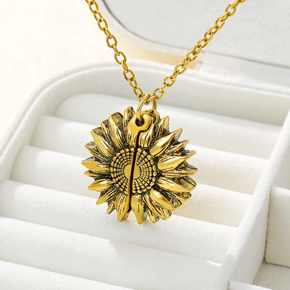 Sunshine Sunflower Necklace