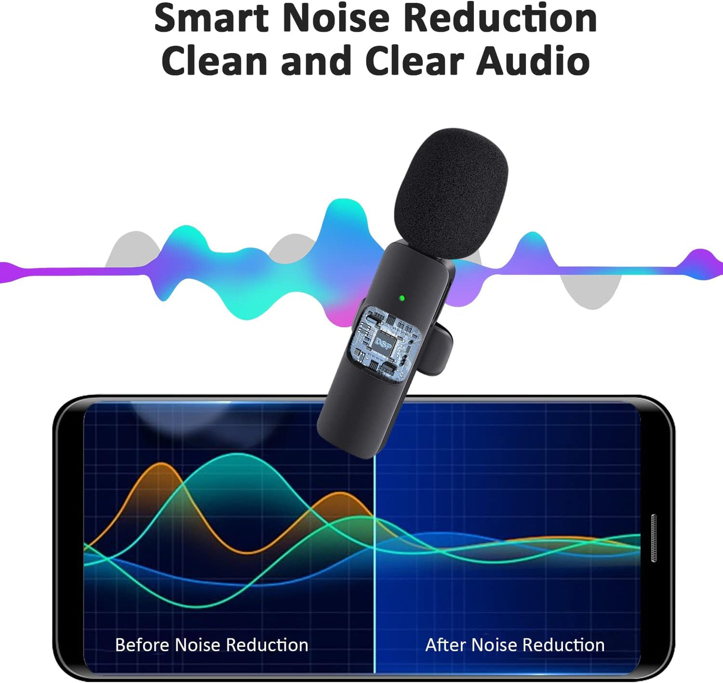 Micrófono Bluetooth Inalámbrico AudioFlex Mini