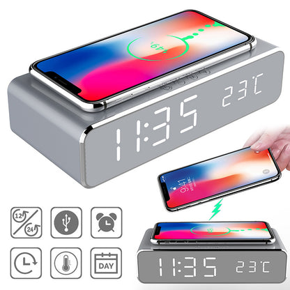 ChargeTime HD Reloj Despertador con Carga Inalámbrica