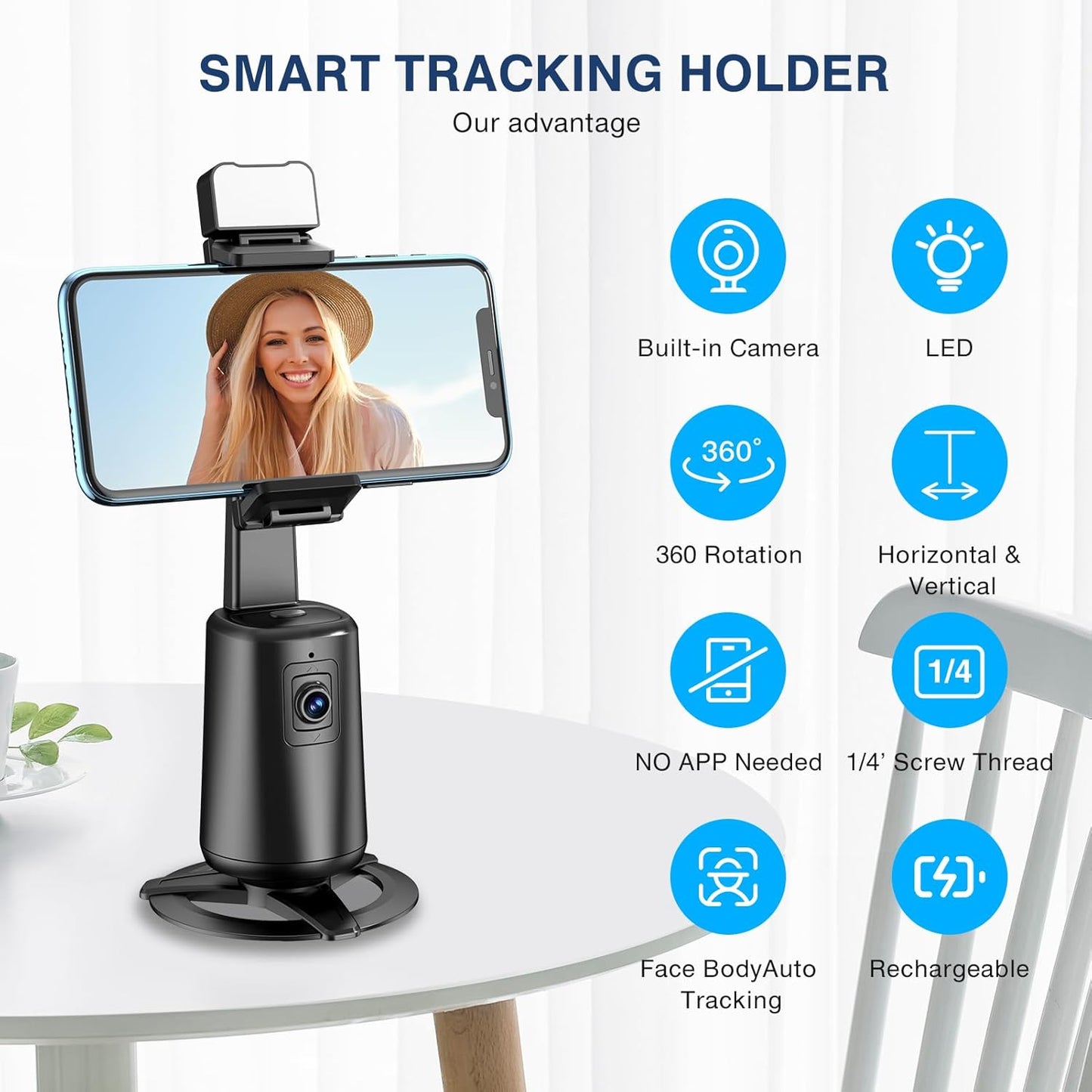 Estabilizador de cardán automático SmartTrack 360