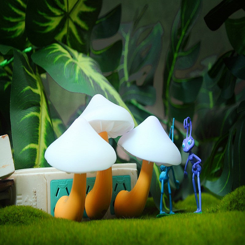 Lámpara nocturna LED MushroomGlow