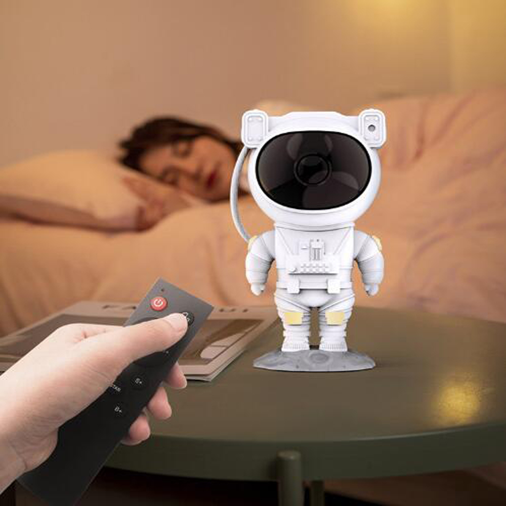 Starlit Dreams Astronaut Night Light Projector