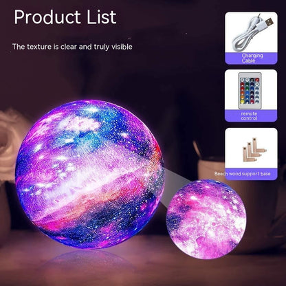 Lámpara de Luna LED Encantadora