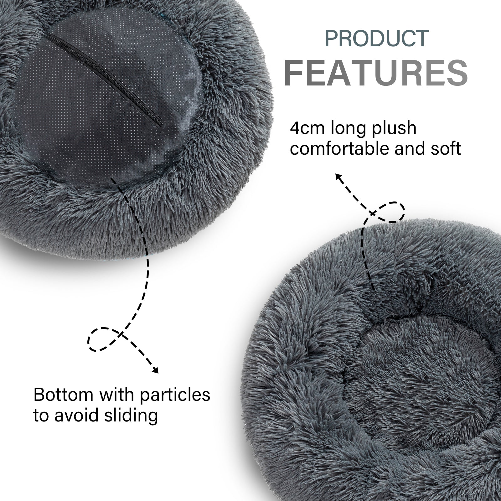 Snuggle Haven: Cozy Pet Bed