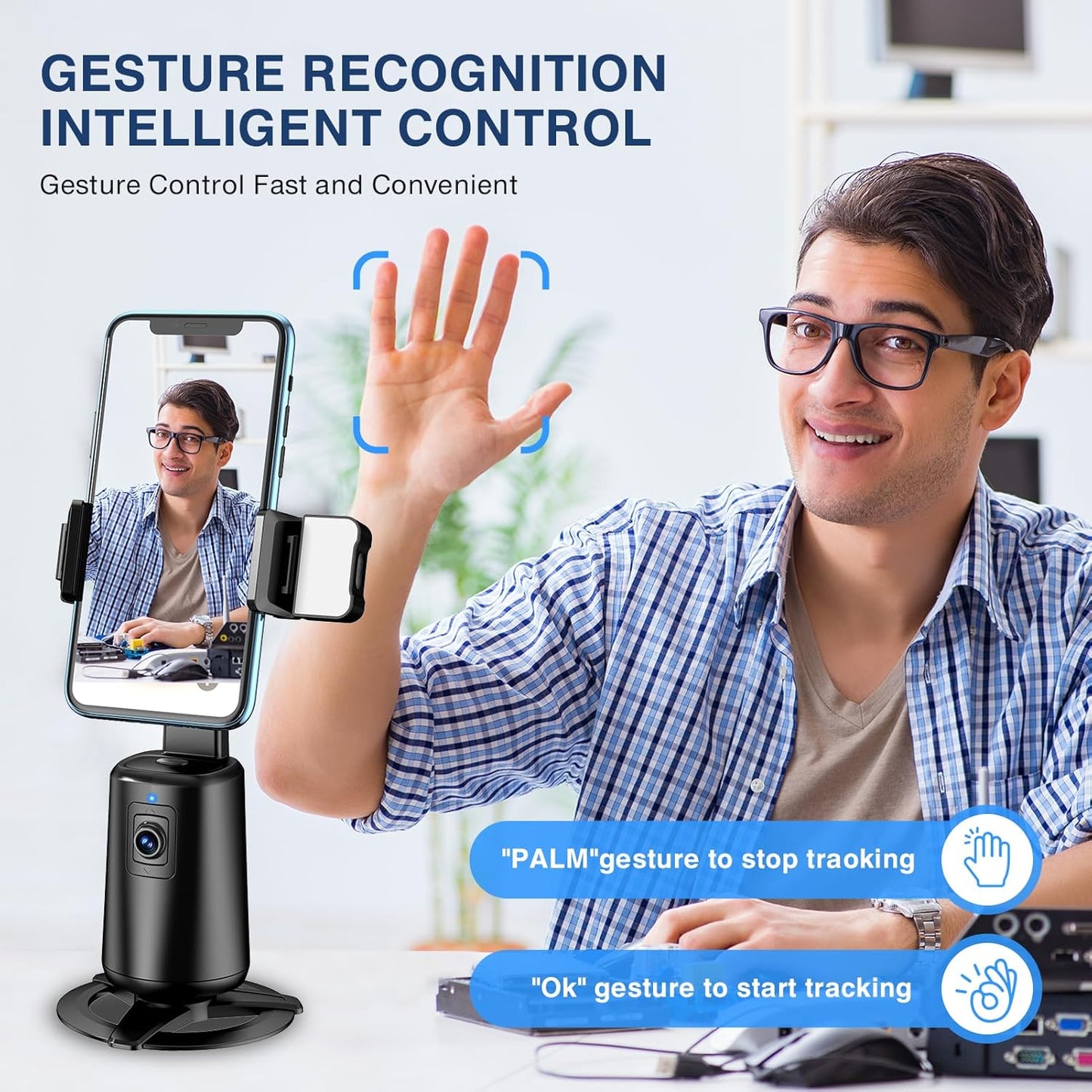 Estabilizador de cardán automático SmartTrack 360