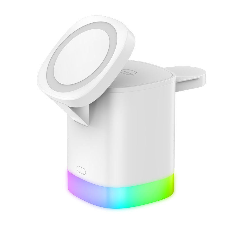 VoltMag 3-in-1 RGB Magnetic Wireless Charging Station