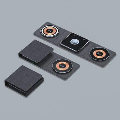 TrioMag 3-in-1 Fast Folding Wireless Charging Station