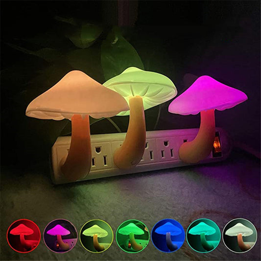 Lámpara nocturna LED MushroomGlow