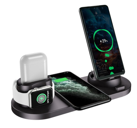 ChargeMate 6-in-1 Charging Station(iPhone)
