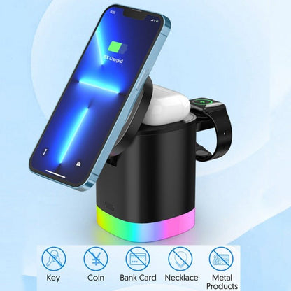 VoltMag 3-in-1 RGB Magnetic Wireless Charging Station