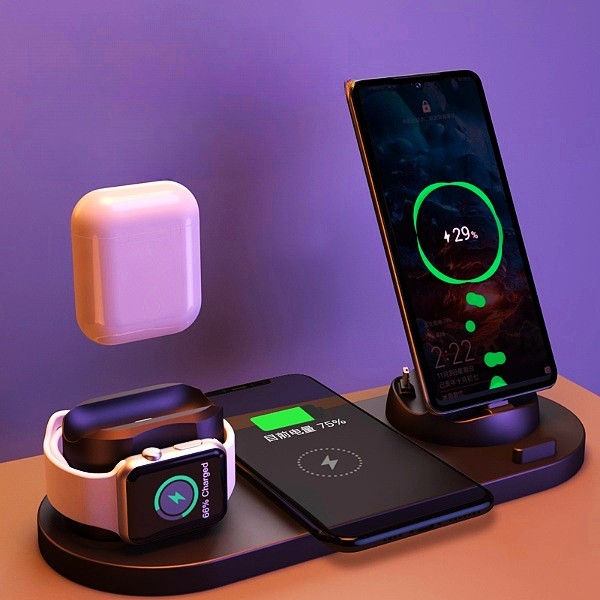 ChargeMate 6-in-1 Charging Station(iPhone)